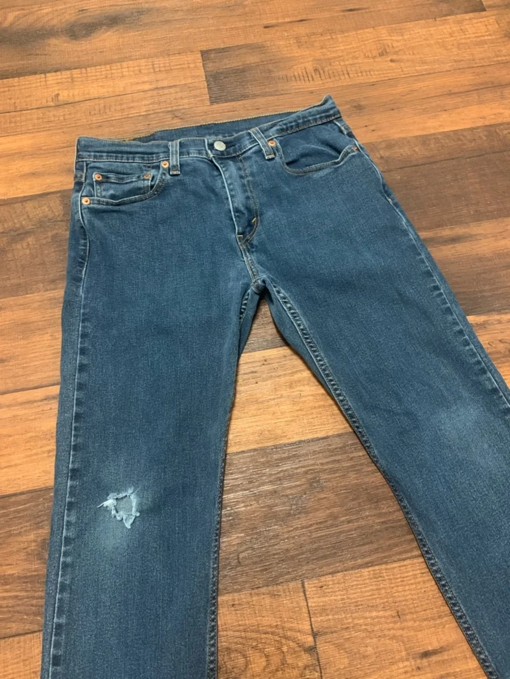 Men's Levi's 502 Taper Distressed Jeans 30x30 Cotton Blend